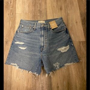 Madewell The Momjean Short in Lansdale Wash (27) (Brand New)
